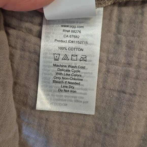 UGG Women's Nichols Gauze Robe Size S - Picture 5 of 6